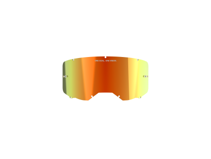 ALPINESTARS Náhradné sklo Vision 8/5/3 – červené zrkadlové