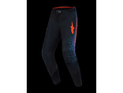 ALPINESTARS Motokrosové nohavice Supertech Black Hole LTD – čierna Black Burst