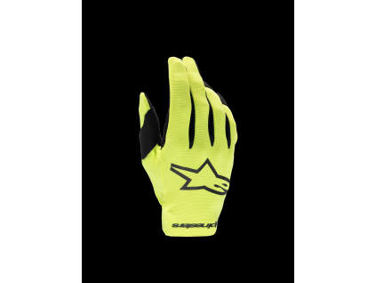 ALPINESTARS Motokrosové rukavice Radar 2025 – žltá fluo/čierna