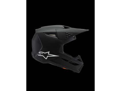 ALPINESTARS Detská motokrosová prilba S-M3 Youth Solid ECE 22.06 – čierna matná