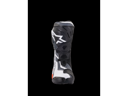 ALPINESTARS Športové moto čižmy Supertech R – čierna/červená fluo/biela/sivá