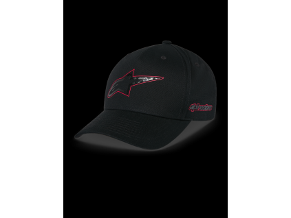 ALPINESTARS Šiltovka Carbon Fiber Snapback – čierna