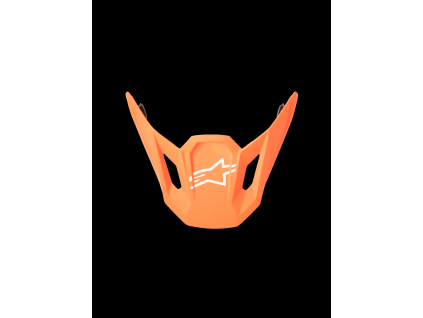 ALPINESTARS Náhradný šilt S-M7 Core – oranžová/modrá matná