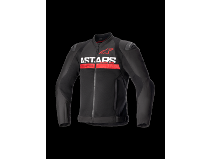 ALPINESTARS Letná moto bunda SMX Air – čierna/jasná červená