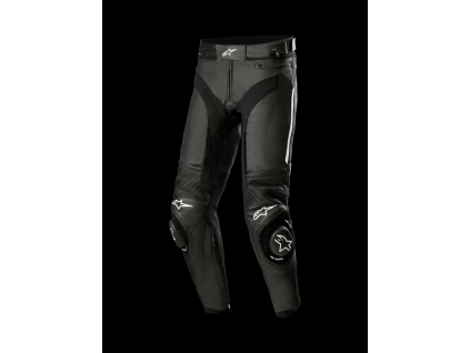 ALPINESTARS Kožené moto nohavice Missile V3 Leather – čierna