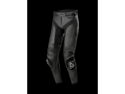 ALPINESTARS Kožené moto nohavice Missile V3 Leather – čierna/čierna
