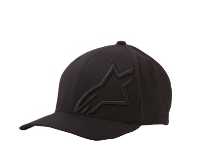 ALPINESTARS Šiltovka Corp Shift 2 Curved Bill – čierna/čierna
