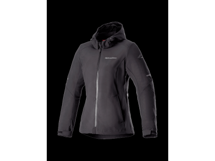 ALPINESTARS Dámska nepremokavá moto mikina Stella Neo Waterproof – čierna/čierna