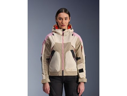 ALPINESTARS Dámska letná moto bunda Molly Air – piesková/ružová/mandľová