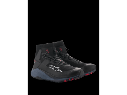 ALPINESTARS Moto topánky Speedforce XR – čierna/červená/sivá