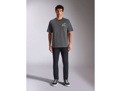 ALPINESTARS Tričko Overhang Oversized CSF – antracitová