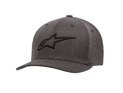 ALPINESTARS Šiltovka Ageless Curve – antracitový melír