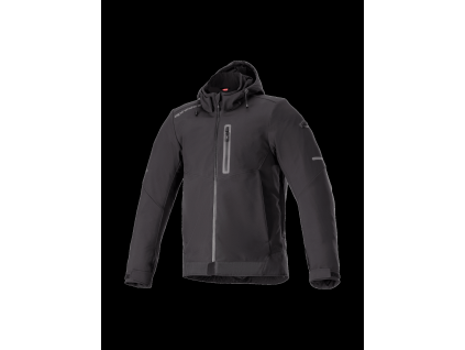 ALPINESTARS Nepremokavá ochranná moto mikina Neo Waterproof – čierna/čierna