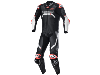 ALPINESTARS Jednodielna kožená kombinéza GP Tech V4 – čierna/biela