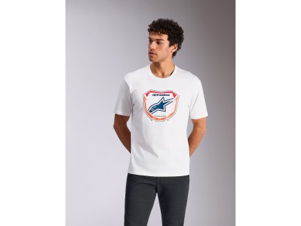ALPINESTARS Tričko Plate CSF – biela