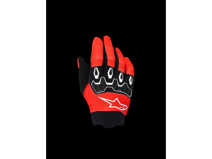 ALPINESTARS Detské a juniorské motokrosové rukavice Full Bore V2 – jasná červená/čierna