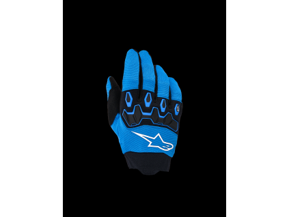 ALPINESTARS Detské a juniorské motokrosové rukavice Full Bore V2 – UCLA modrá/čierna