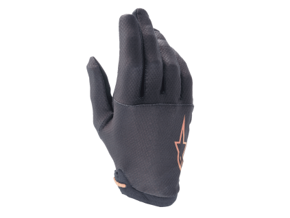 ALPINESTARS MTB rukavice A-Aria – čierna/tmavozlatá