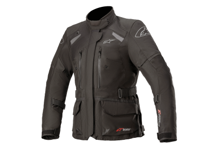 ALPINESTARS Dámska nepremokavá moto bunda Stella Andes V3 Drystar – čierna/tmavá sivá