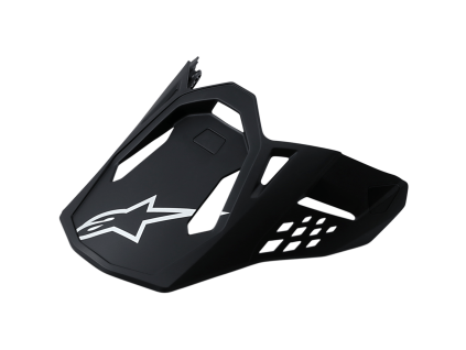 ALPINESTARS Náhradný šilt Supertech M10/M8 – čierna, matná