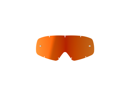 ALPINESTARS Náhradné sklo Vision Youth – červené zrkadlové