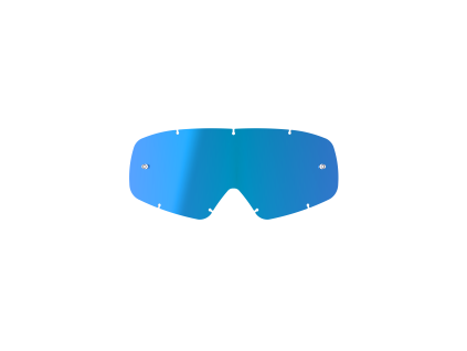 ALPINESTARS Náhradné sklo Vision Youth – modré zrkadlové
