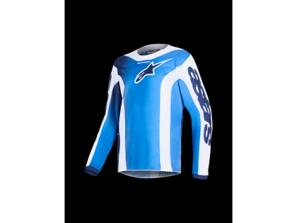 ALPINESTARS Detský motokrosový dres Youth Fluid Portl 2026 – modrá UCLA/biela