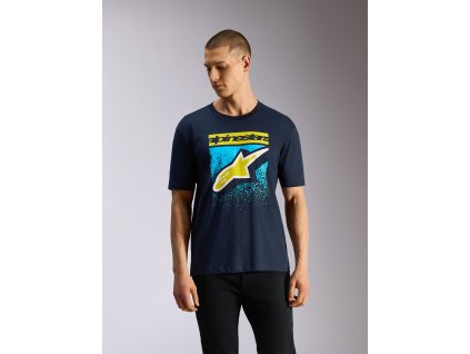 ALPINESTARS Tričko Noka CSF – tmavá modrá