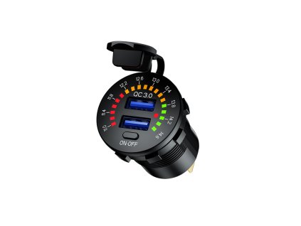 biketec pro gniazdo motocyklowe 2x usb 3 0 qc z wo