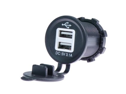 biketec pro gniazdo motocyklowe 2x usb typ a el
