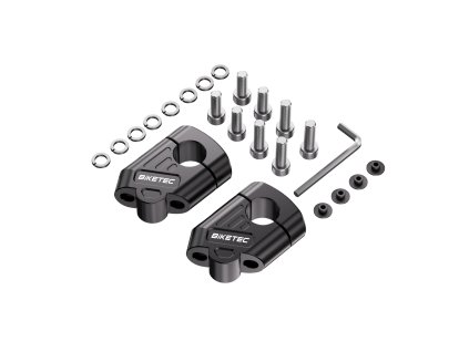 biketec pro podwyzszenie kierownicy adaptery 22mm