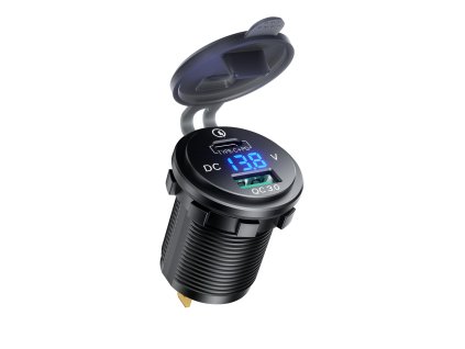 biketec pro gniazdo motocyklowe usb 3 0 qc usb c u