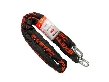 biketec lancuch 2m oczko 14mm czarna otulina