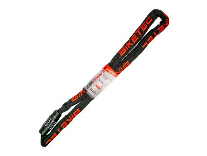biketec lancuch cp 1 5m oczko 8mm zamek szyfrowy