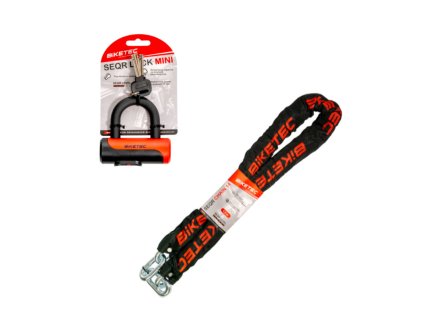 biketec seqr lancuch 2m oczko 14mm czarna otulin