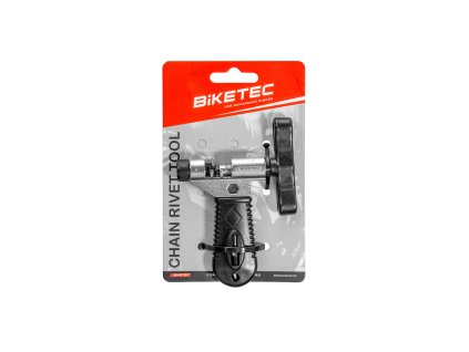 BIKETEC náradie (nitovačka) na nitovanie a rozpojovanie bicyklových reťazí typ: 7 - 12 SP s náhradným čapom