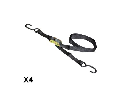 biketec komplet 4 pasow transportowe 25mm x 2m obc