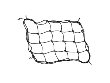 biketec siatka bagazowa 4mm x 25 cm x 25 cm 4 hak
