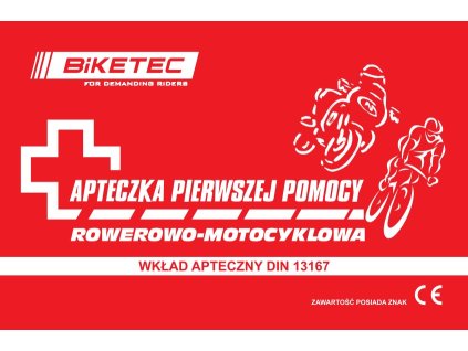 biketec apteczka motocyklowo rowerowa kompletna d