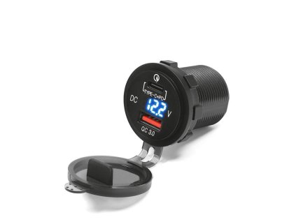 biketec motocyklowe podwojne gniazdo usb quick cha