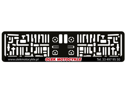 biketec ramka pod tablice rejestracyjna samochod k