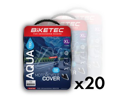BIKETEC Plachta Aquatec na kufor, balenie 20 ks (Veľkosť XXL)