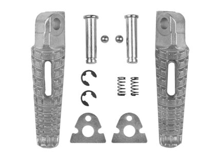 BIKETEC sada stupačiek Suzuki GSXR 600 – pre spolujazdca 2006–2014 (Farba strieborná)