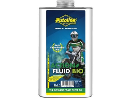 PUTOLINE Action Fluid Bio – biologicky odbúrateľný olej na penové filtre – 1 l
