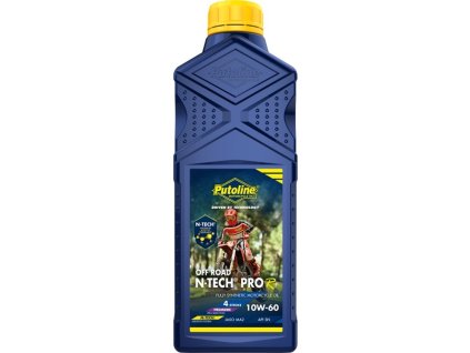 PUTOLINE N-TECH Pro R+ Off Road 10W-60 – motorový olej 4T – 1 l