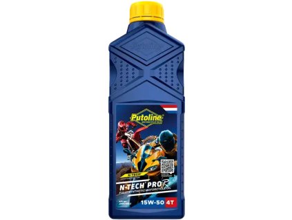 PUTOLINE N-TECH Pro R+ 15W-50 – motorový olej 4T – 1 l