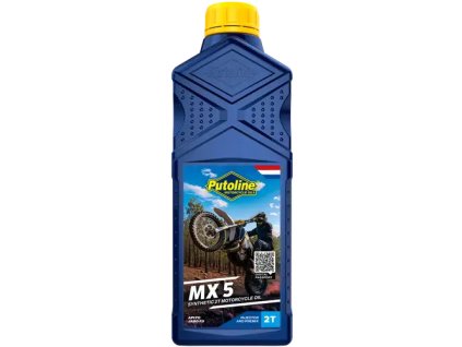 PUTOLINE MX 5 – motorový olej 2T – 1 l