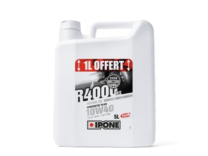IPONE R4000 RS 10W-40 – motorový olej, balenie 4 + 1 l
