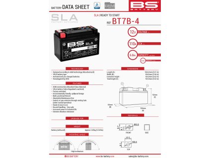 bs akumulator bt7b 4 fa yt7b4 12v 6 5ah 148x64
