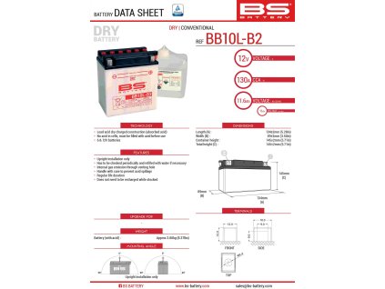 bs akumulator bb10l b2 yb10l b2 12v 11ah 134x89x